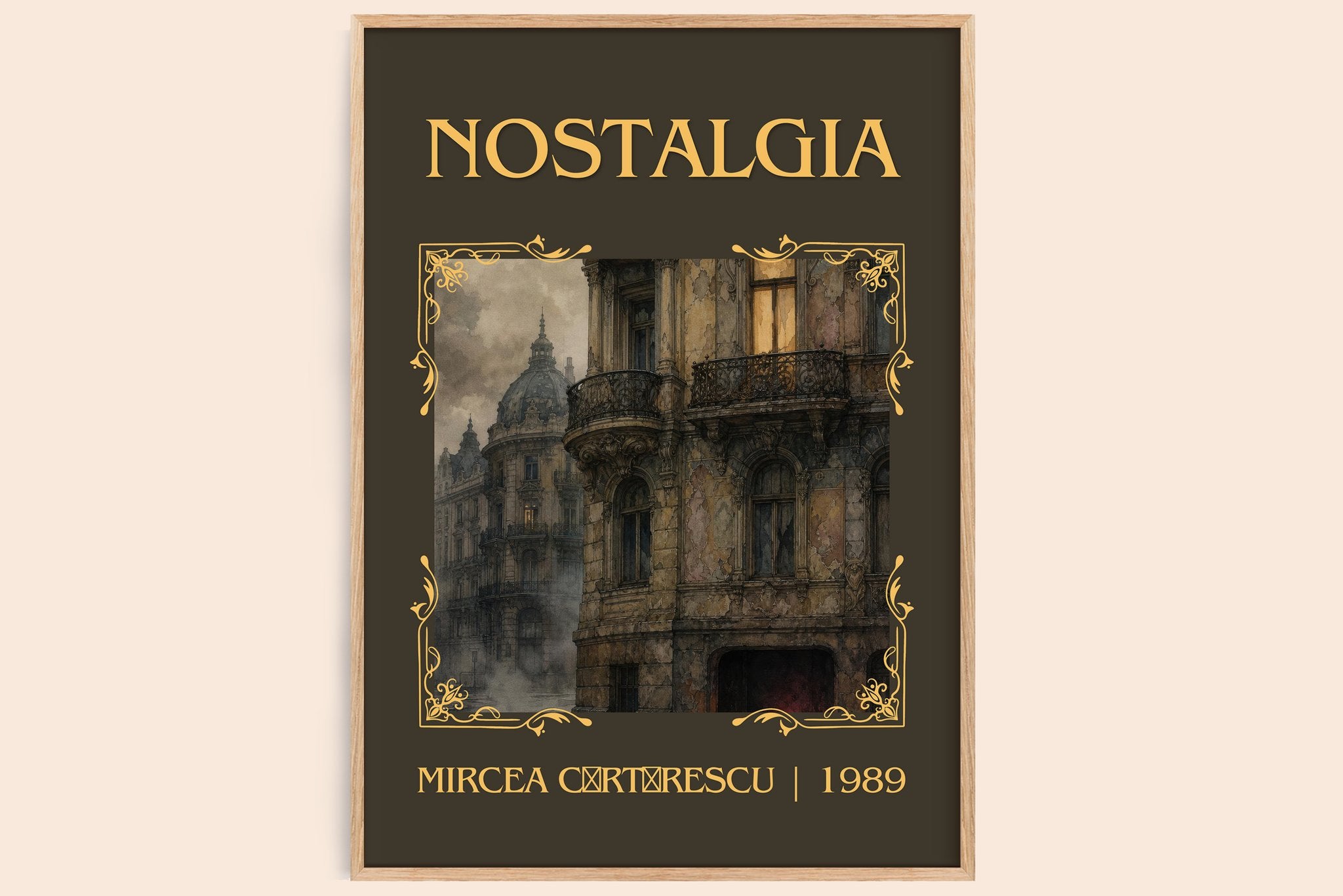 Nostalgia Classic Book Art Print by Mircea Cărtărescu