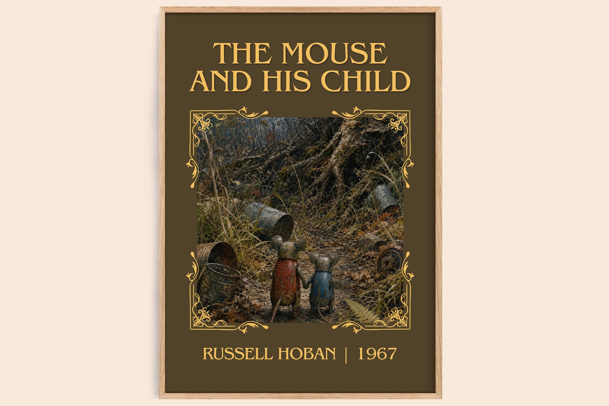 The Mouse And His Child Classic Book Art Print by Russell Hoban