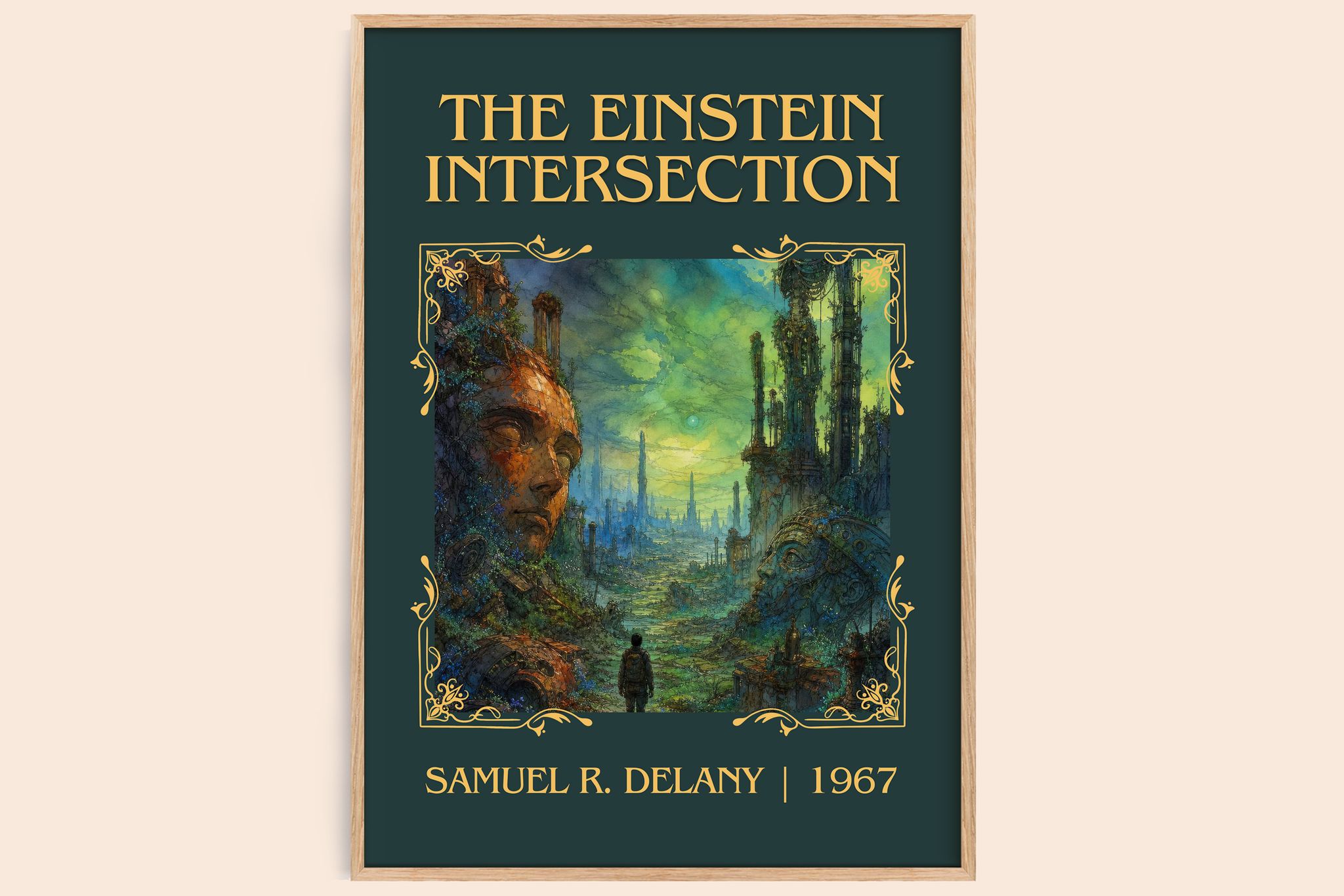 The Einstein Intersection Classic Book Art Print by Samuel R. Delany