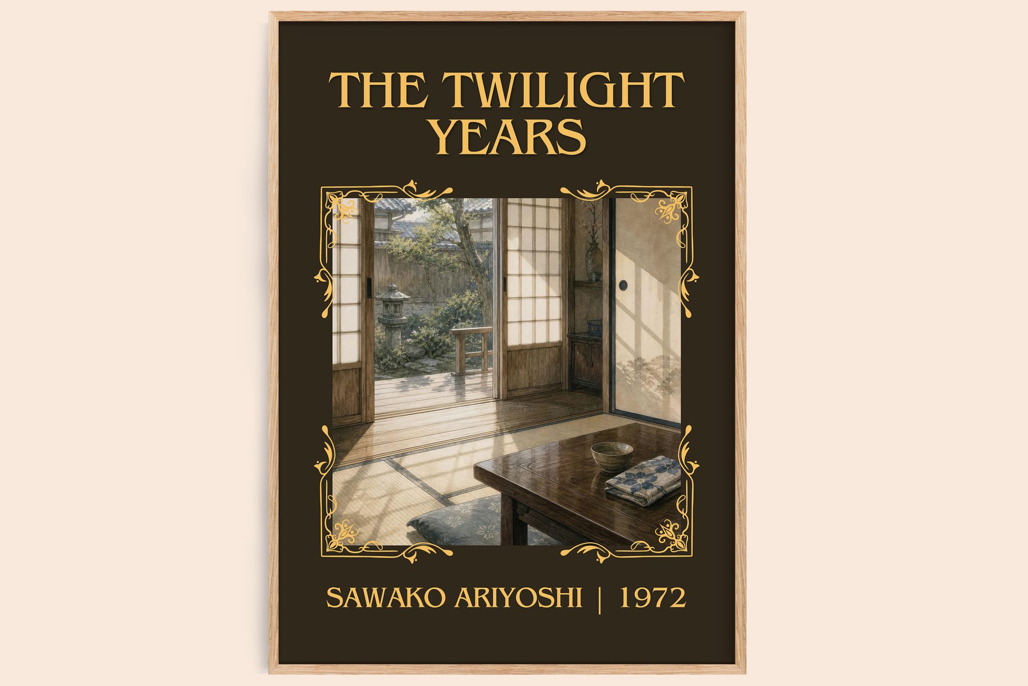 The Twilight Years Classic Book Art Print by Sawako Ariyoshi