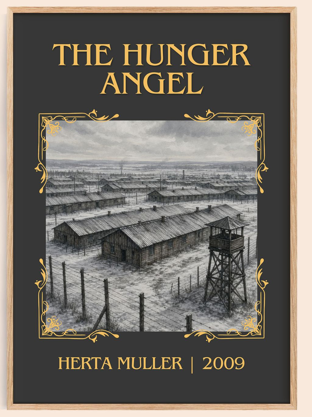 The Hunger Angel Classic Book Art Print by Herta Müller – book poster