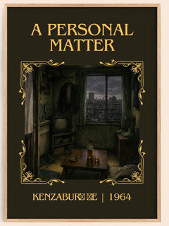 A Personal Matter Classic Book Art Print by Kenzaburō Ōe – book poster