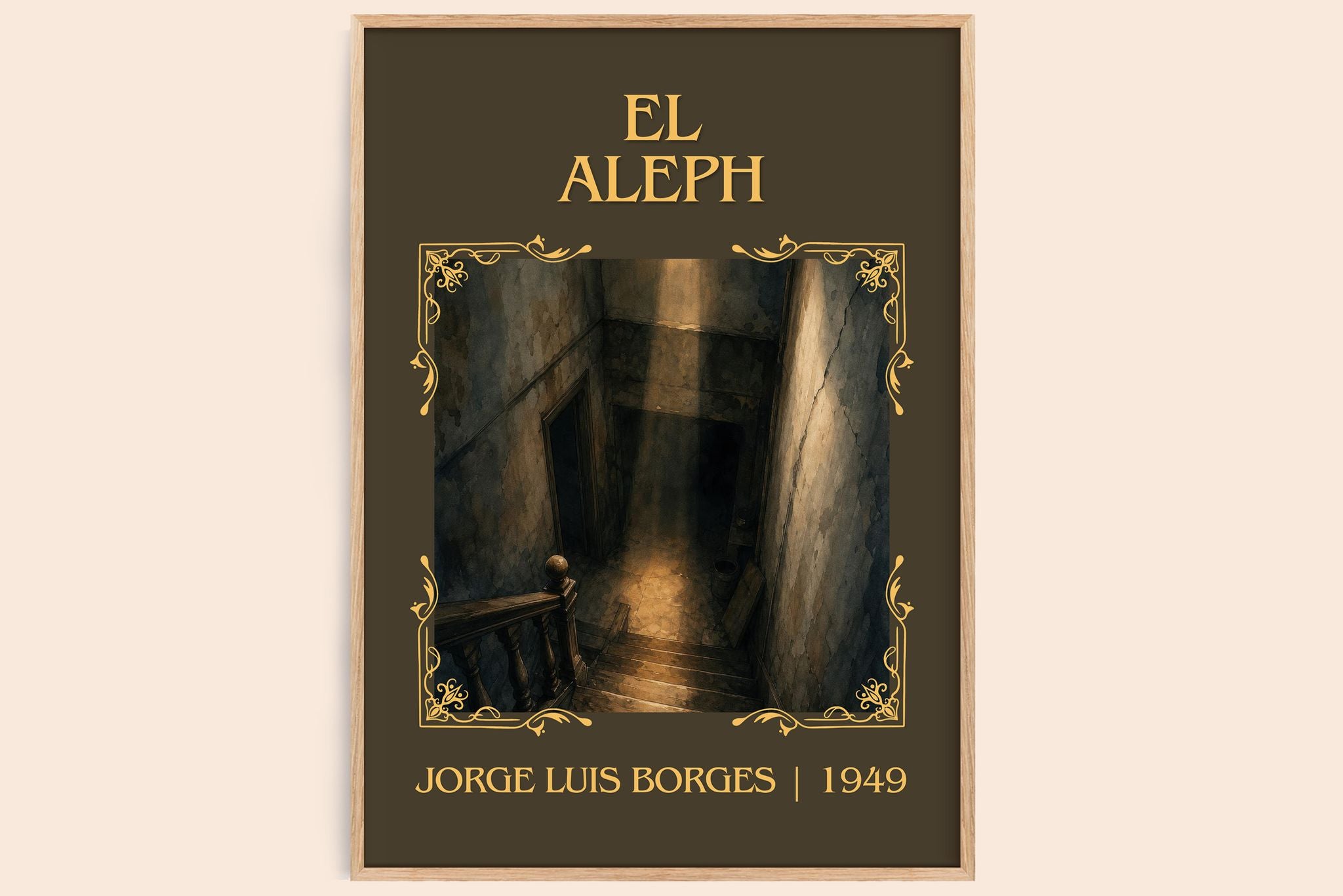 El Aleph Classic Book Art Print by Jorge Luis Borges