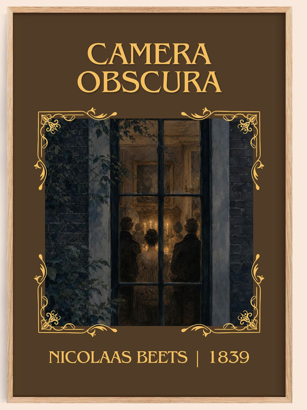 Camera Obscura Classic Book Art Print by Nicolaas Beets – book poster