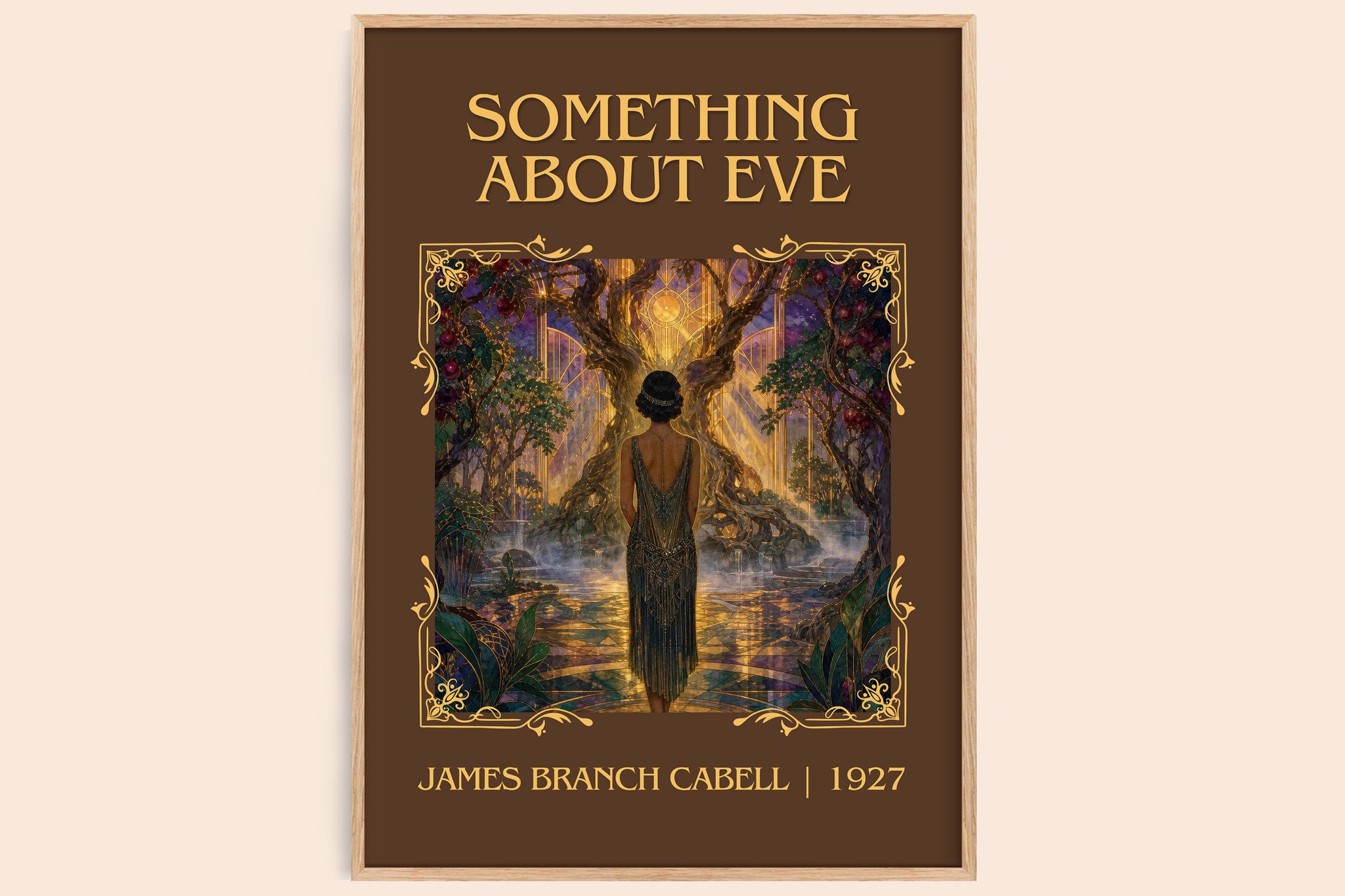 Something About Eve Classic Book Art Print by James Branch Cabell