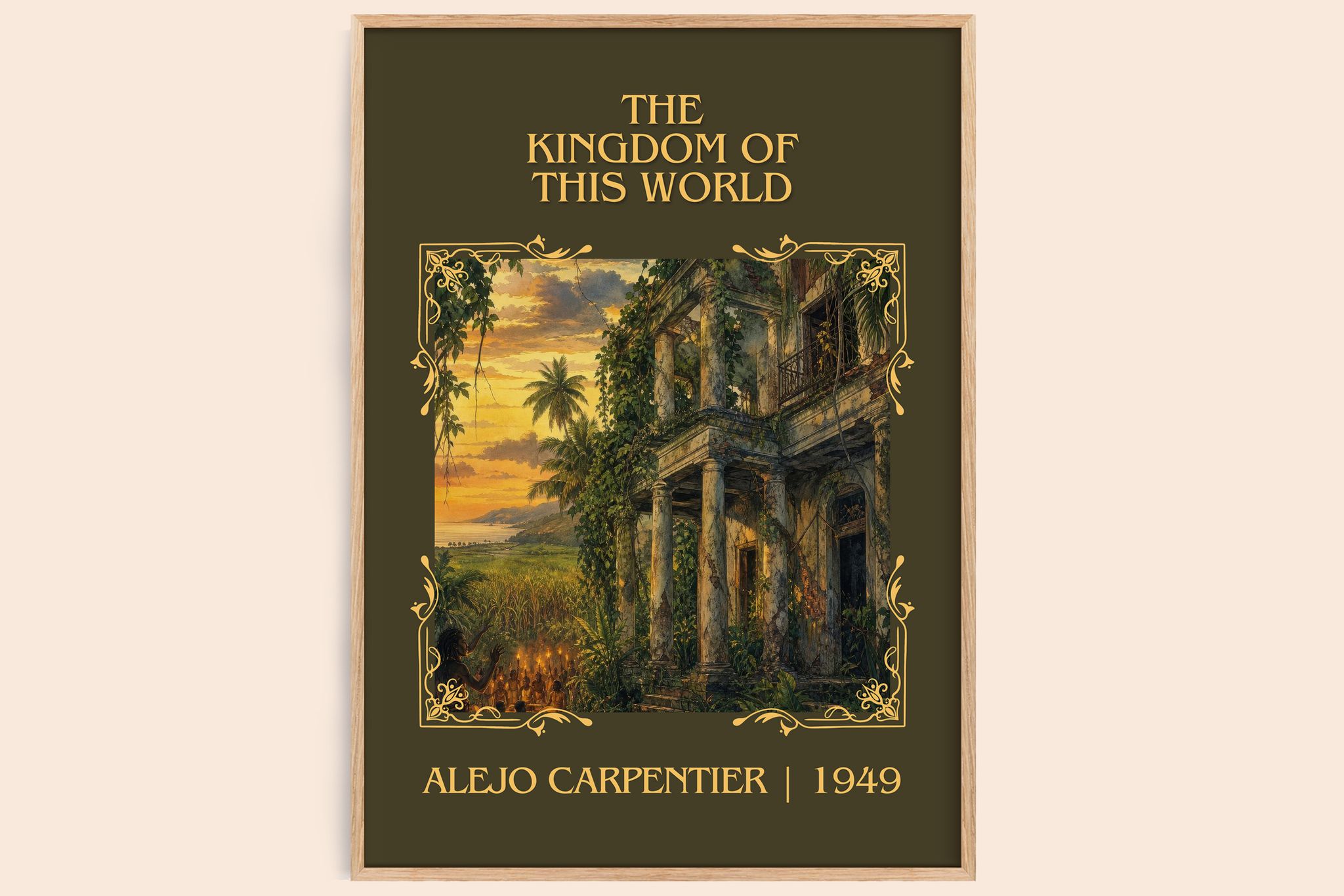 The Kingdom of This World Classic Book Art Print by Alejo Carpentier