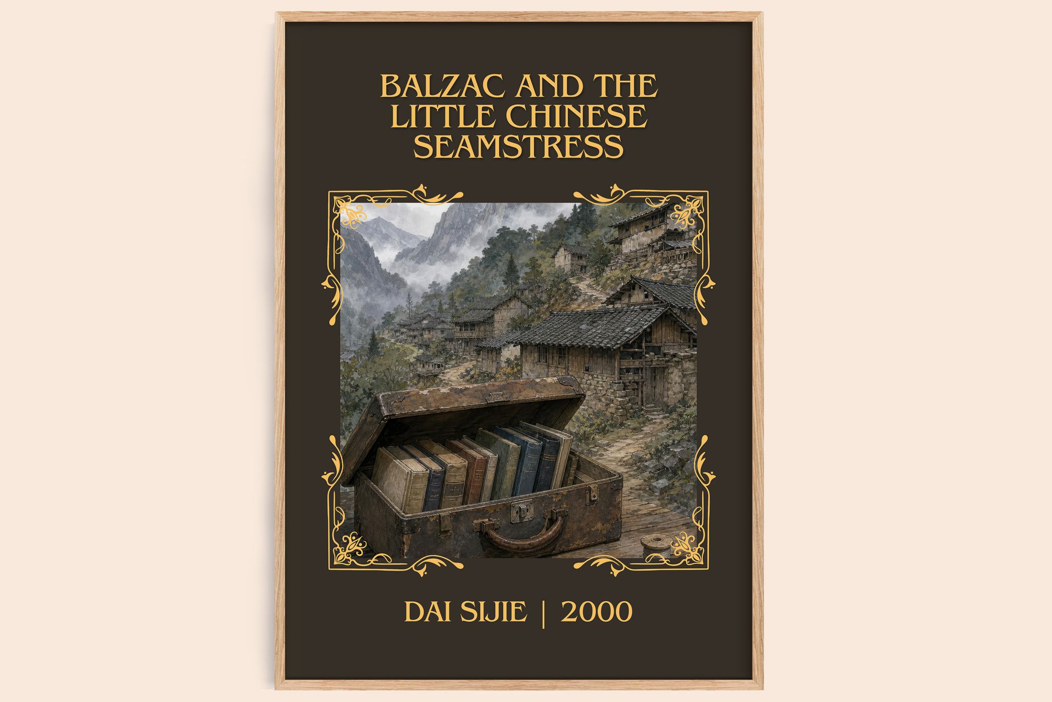 Balzac and the Little Chinese Seamstress Classic Book Art Print by Dai Sijie
