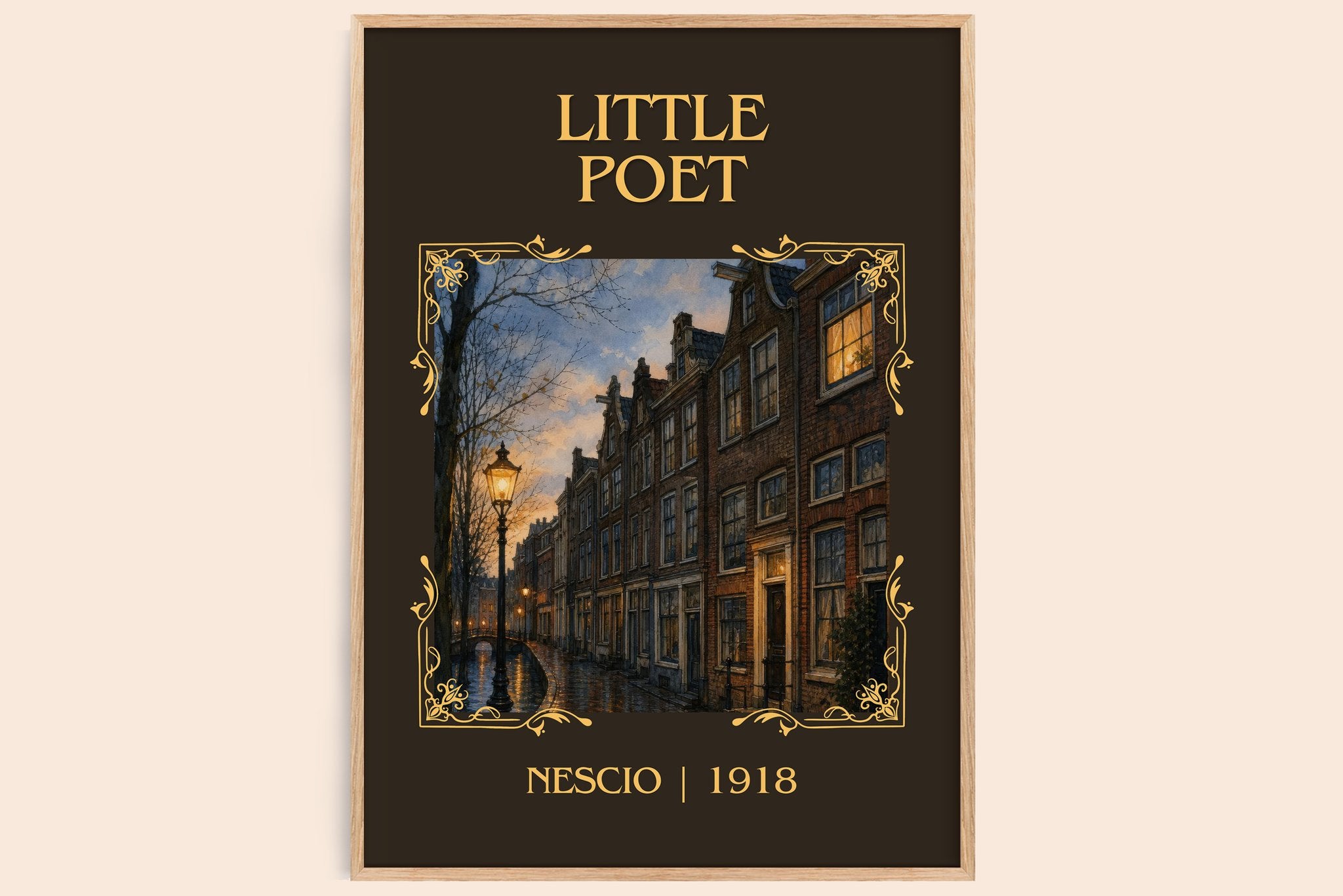 Little Poet Classic Book Art Print by Nescio