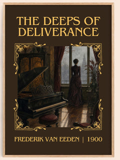 The Deeps of Deliverance Classic Book Art Print by Frederik van Eeden – book poster