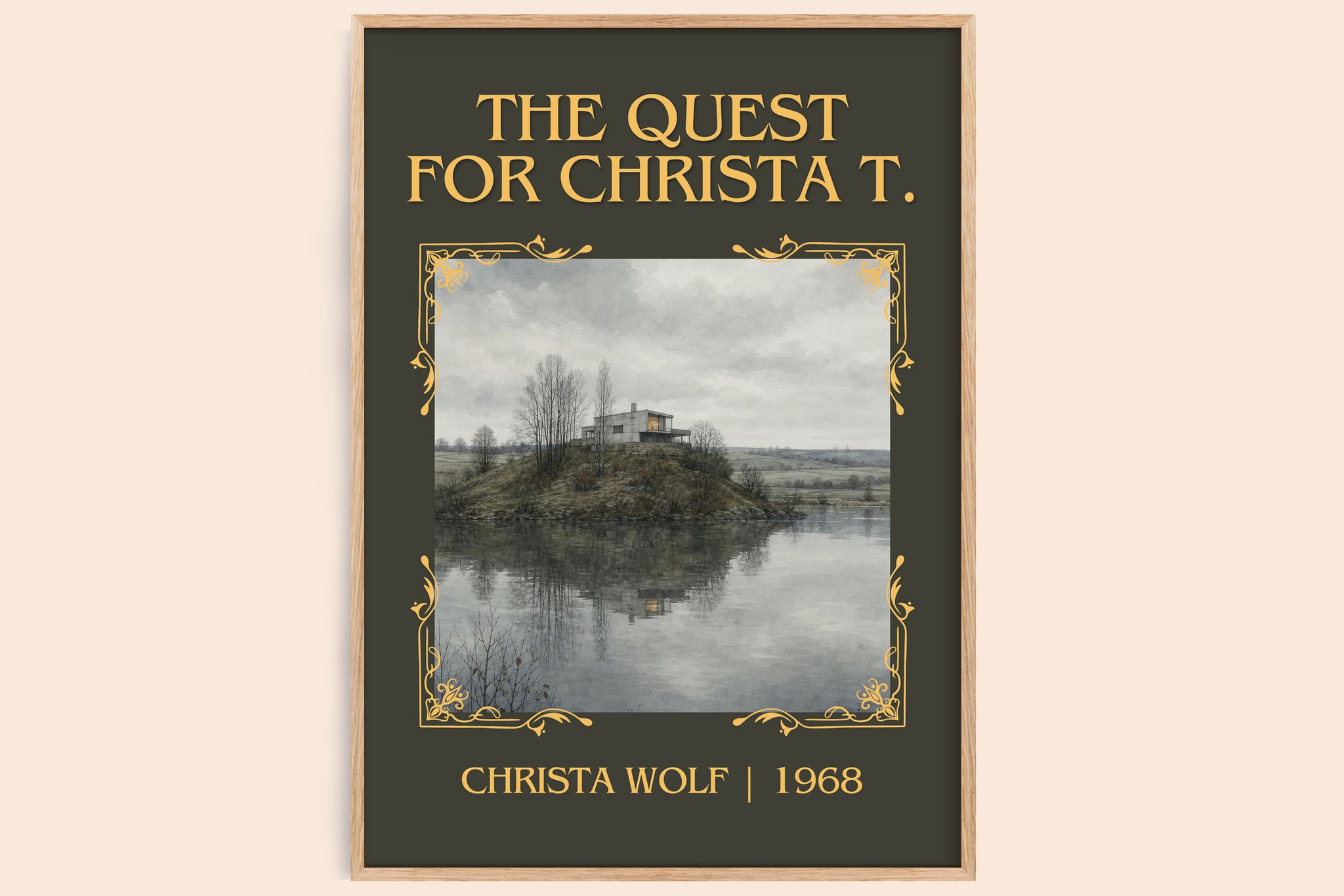 The Quest for Christa T. Classic Book Art Print by Christa Wolf