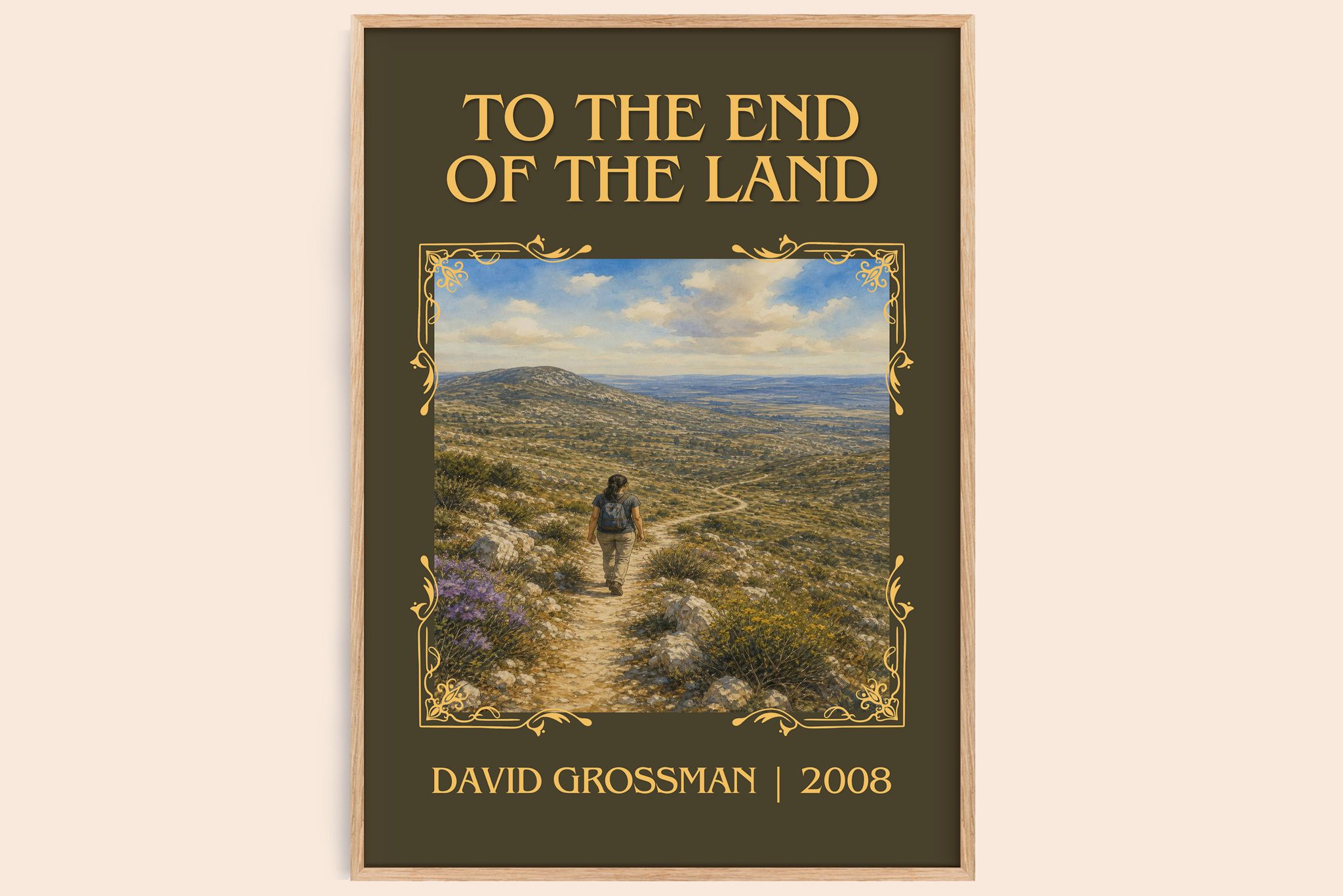 To The End Of The Land Classic Book Art Print by David Grossman