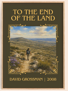 To The End Of The Land Classic Book Art Print by David Grossman – book poster