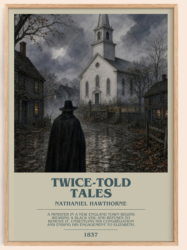 Twice-Told Tales Bookish Wall Art by Nathaniel Hawthorne