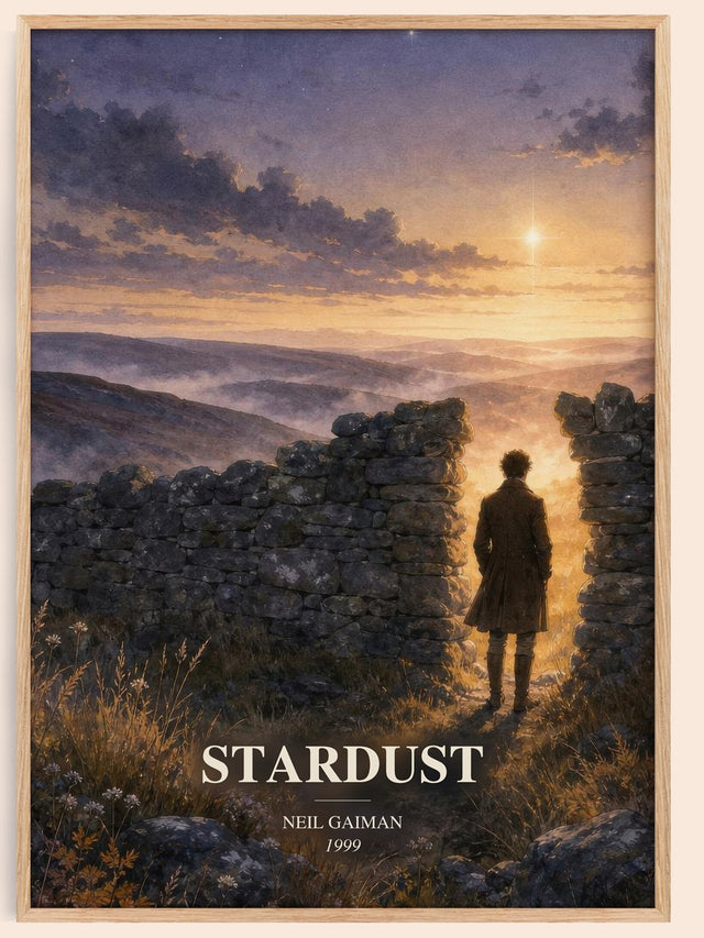 Stardust Book Watercolour Illustration by Neil Gaiman