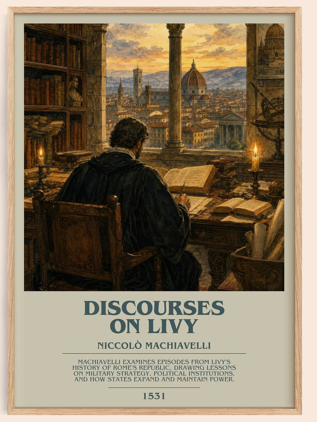 Discourses On Livy Bookish Wall Art by Niccolò Machiavelli