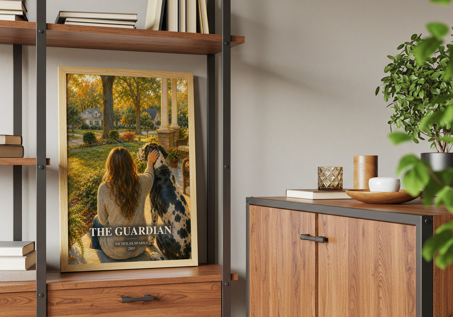 The Guardian book watercolour illustration paper finish options – matte satin gloss