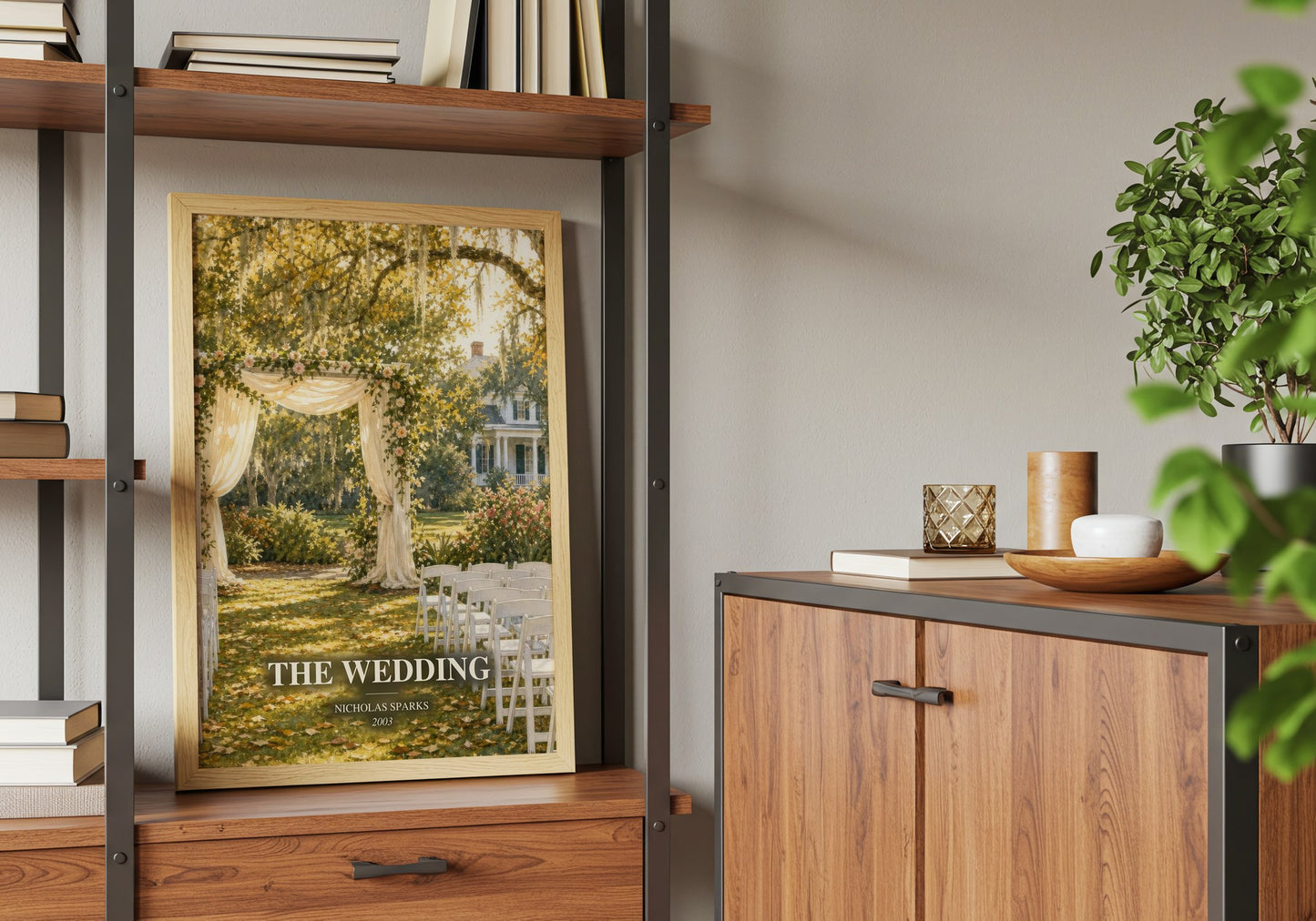 The Wedding book watercolour illustration paper finish options – matte satin gloss