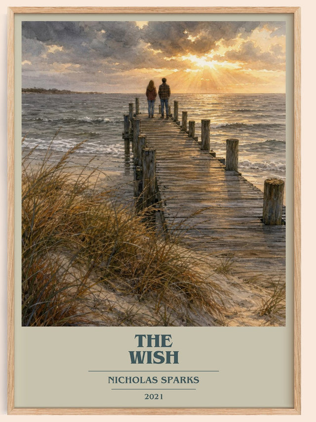 The Wish Book Cover Poster by Nicholas Sparks