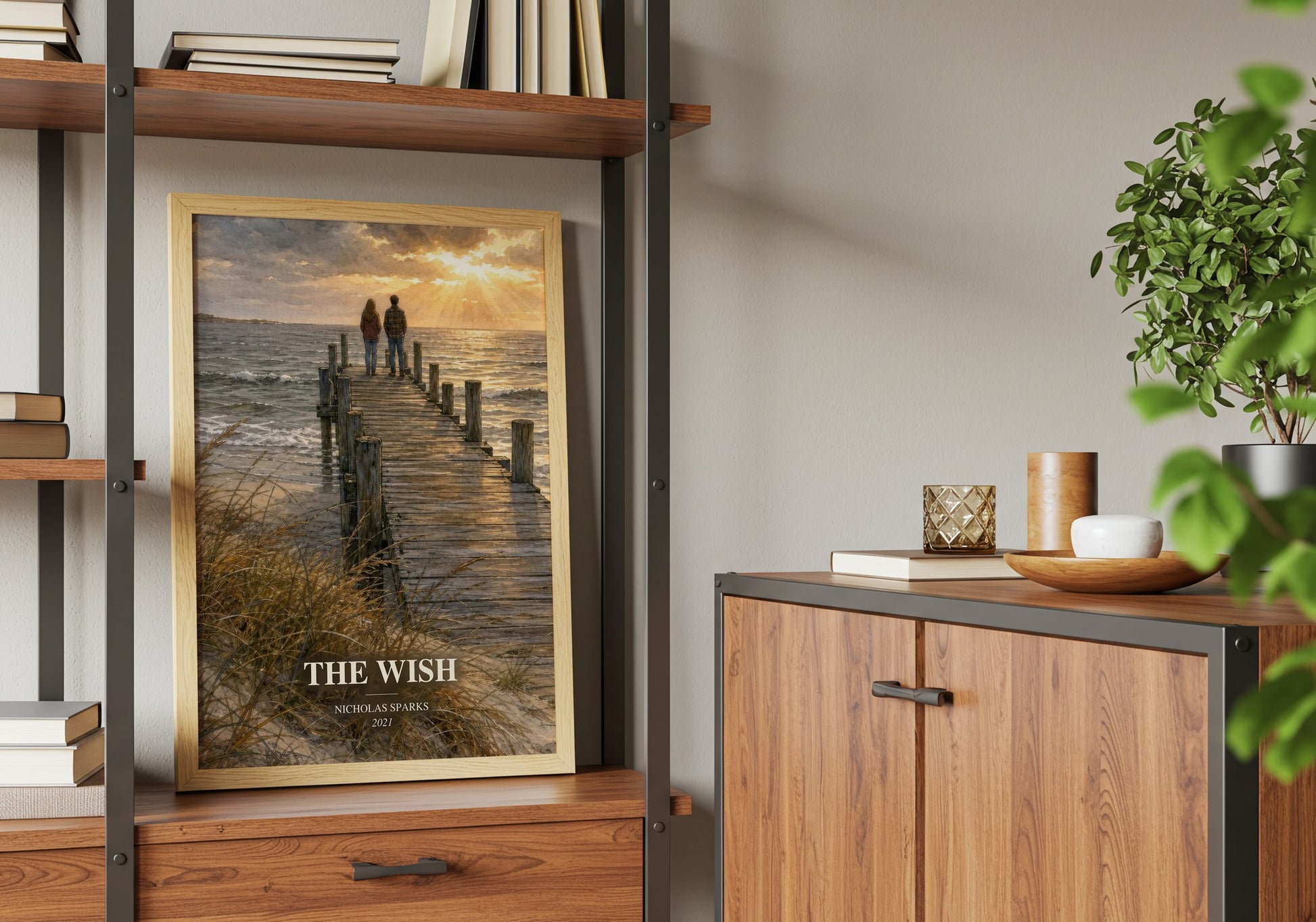 The Wish book watercolour illustration paper finish options – matte satin gloss