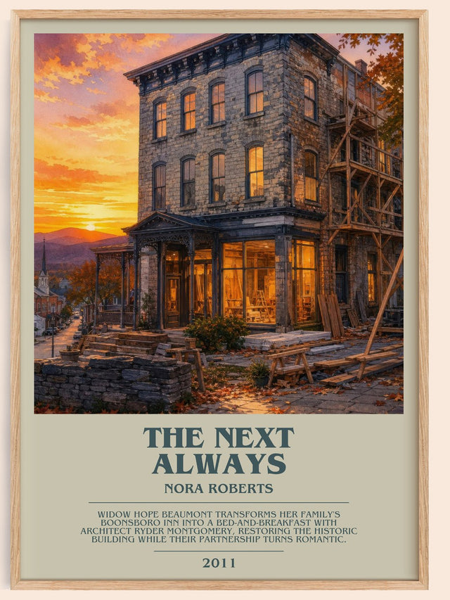 The Next Always Bookish Wall Art by Nora Roberts