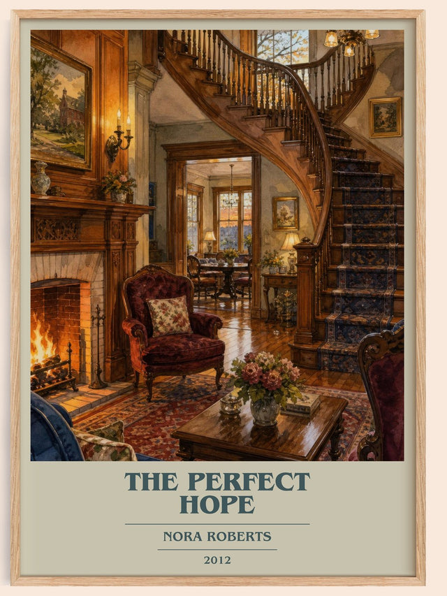 The Perfect Hope Book Cover Poster by Nora Roberts