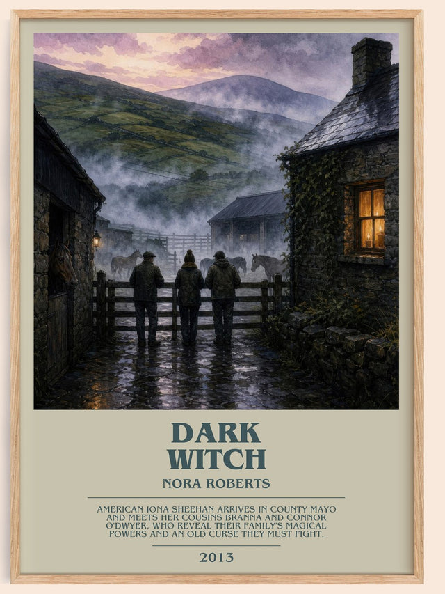 Dark Witch Bookish Wall Art by Nora Roberts