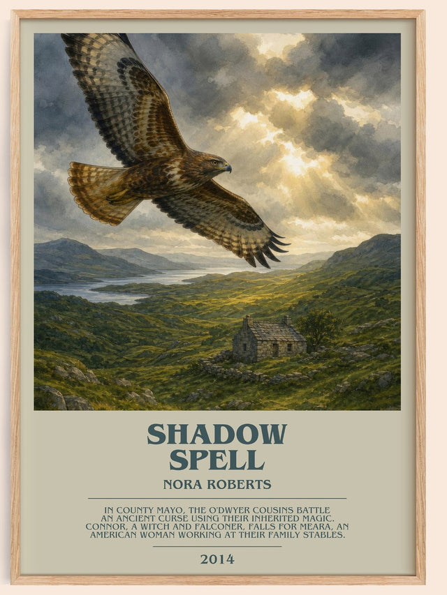 Shadow Spell Bookish Wall Art by Nora Roberts