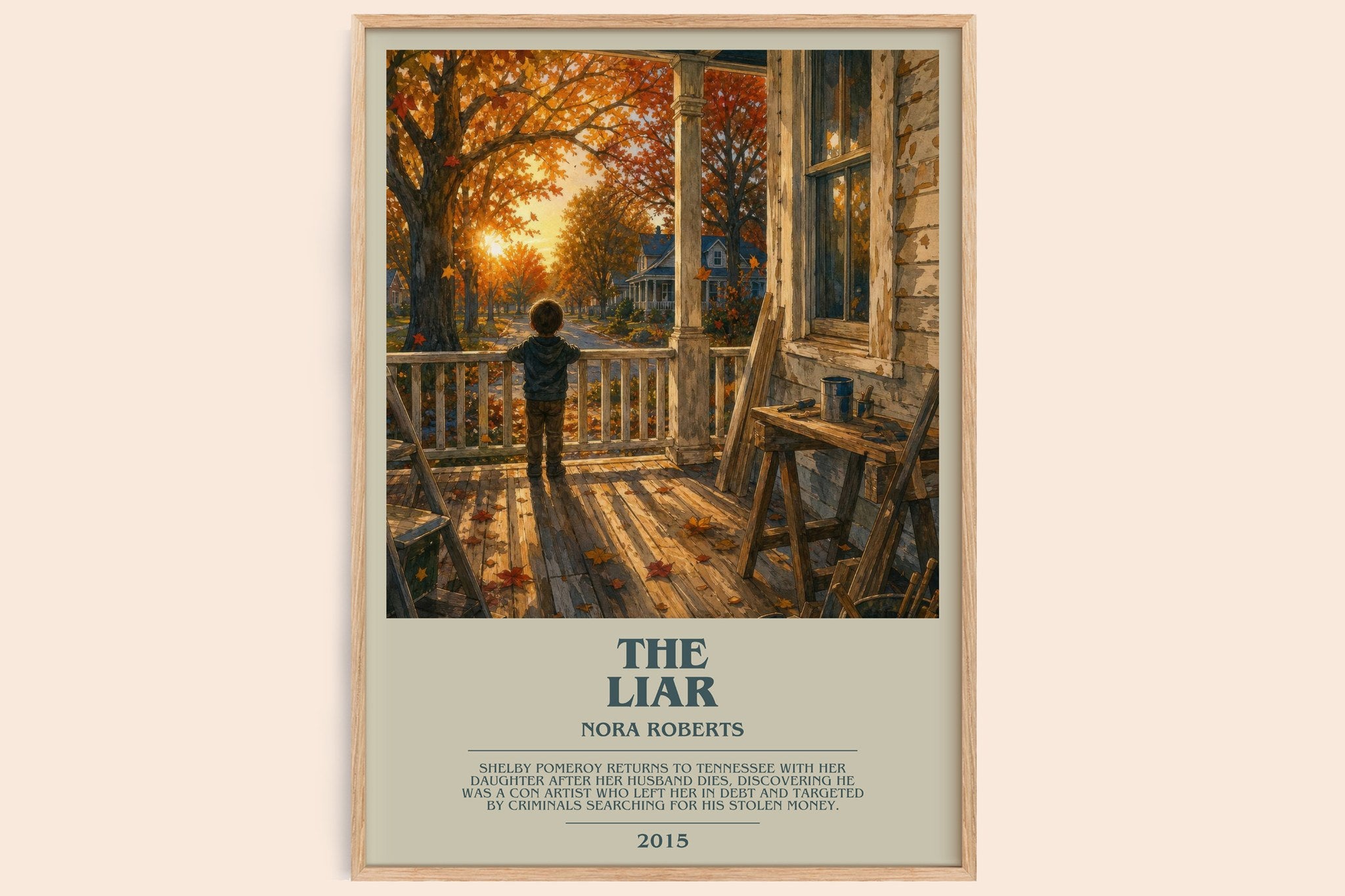 The Liar Bookish Wall Art by Nora Roberts