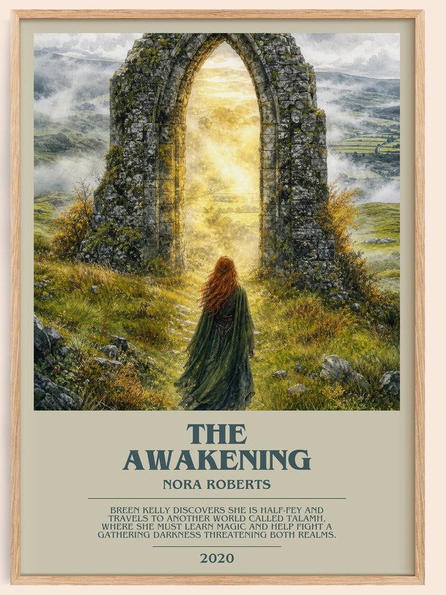 The Awakening Bookish Wall Art by Nora Roberts