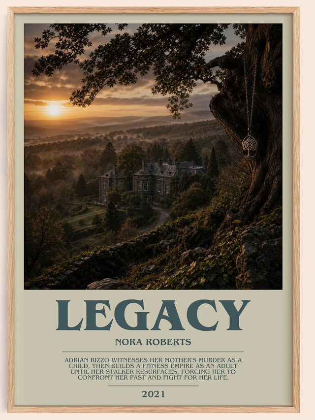 Legacy Bookish Wall Art by Nora Roberts