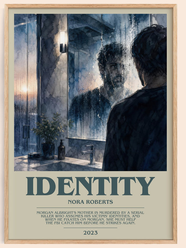 Identity Bookish Wall Art by Nora Roberts
