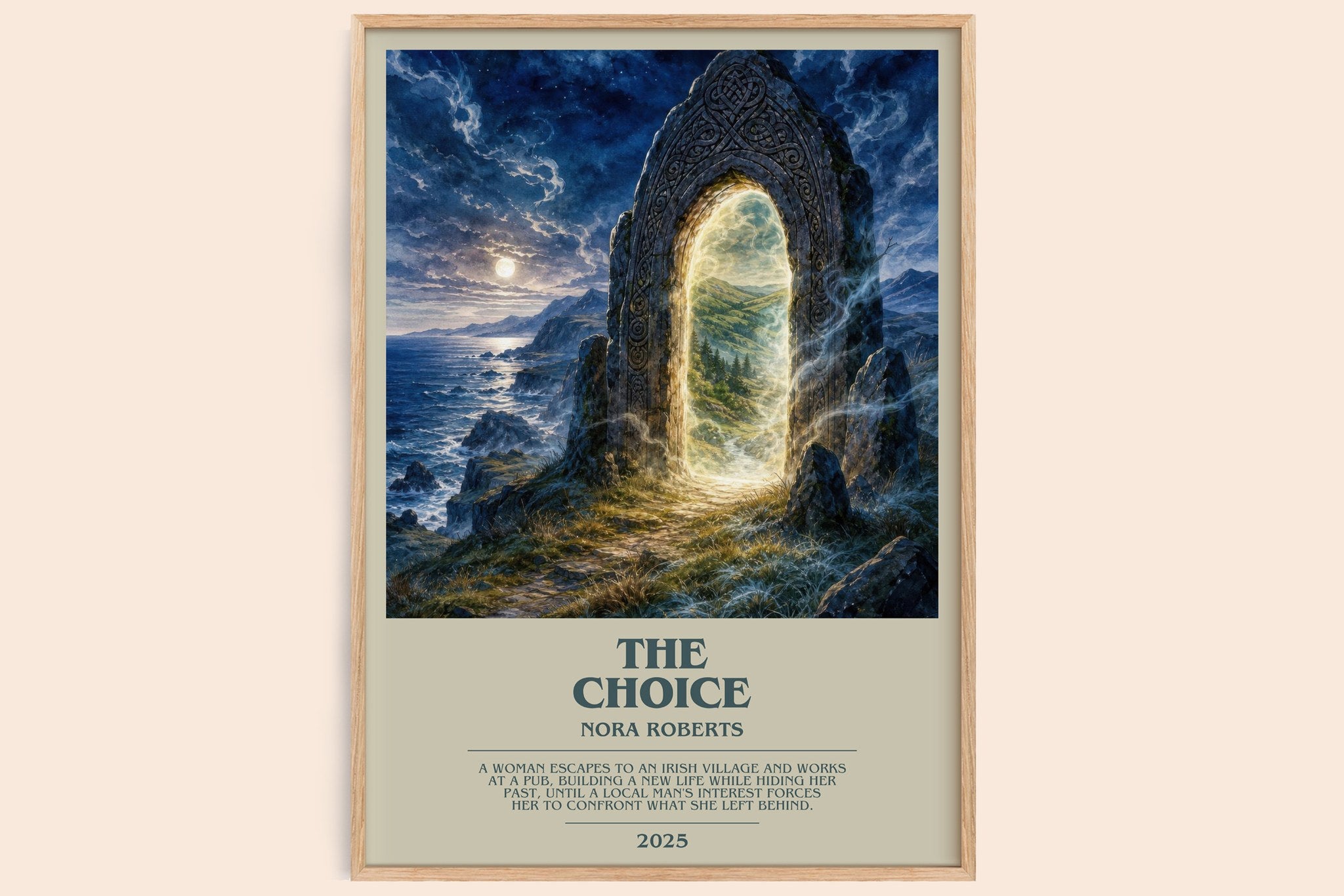 The Choice Bookish Wall Art by Nora Roberts