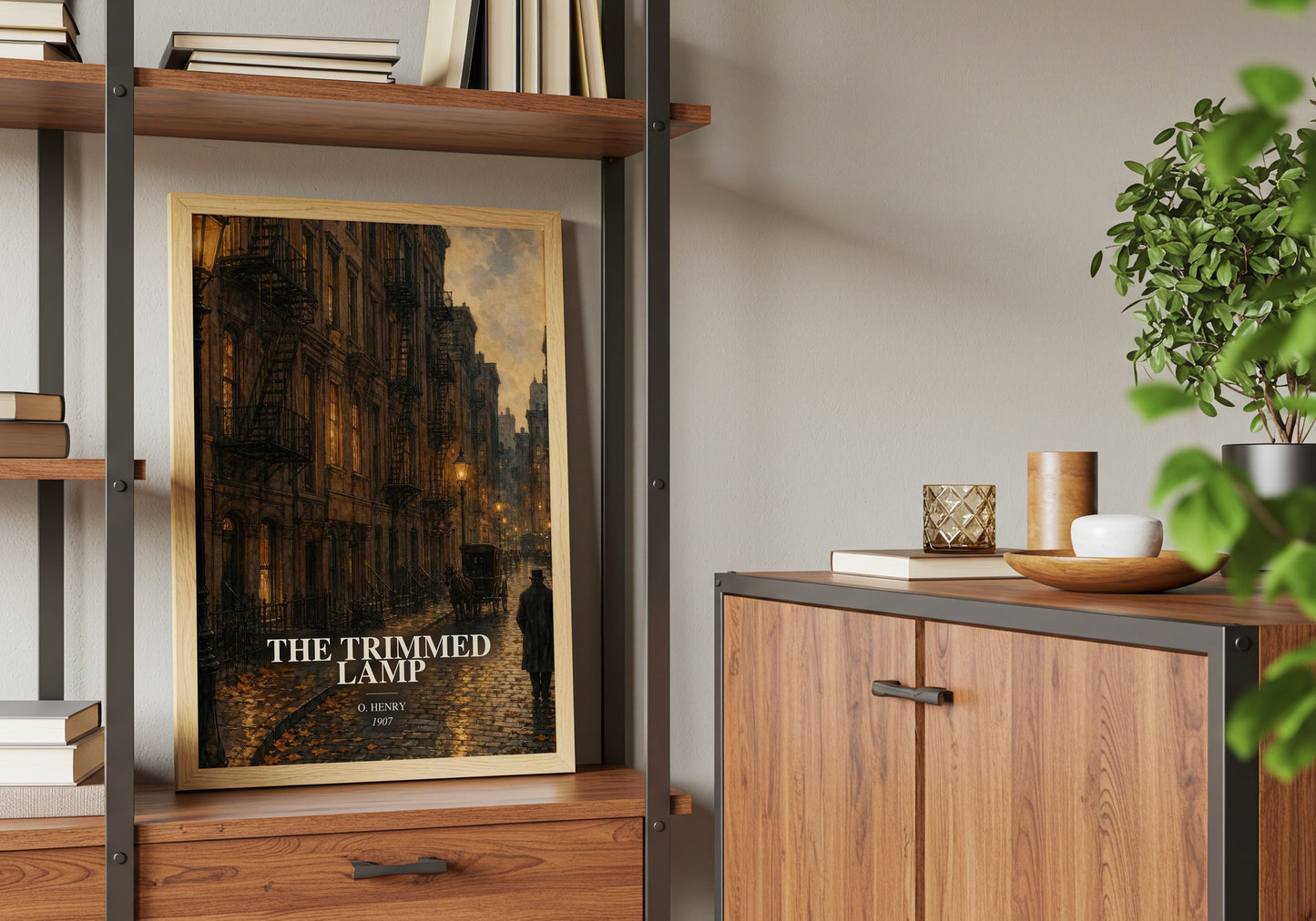 The Trimmed Lamp book watercolour illustration paper finish options – matte satin gloss