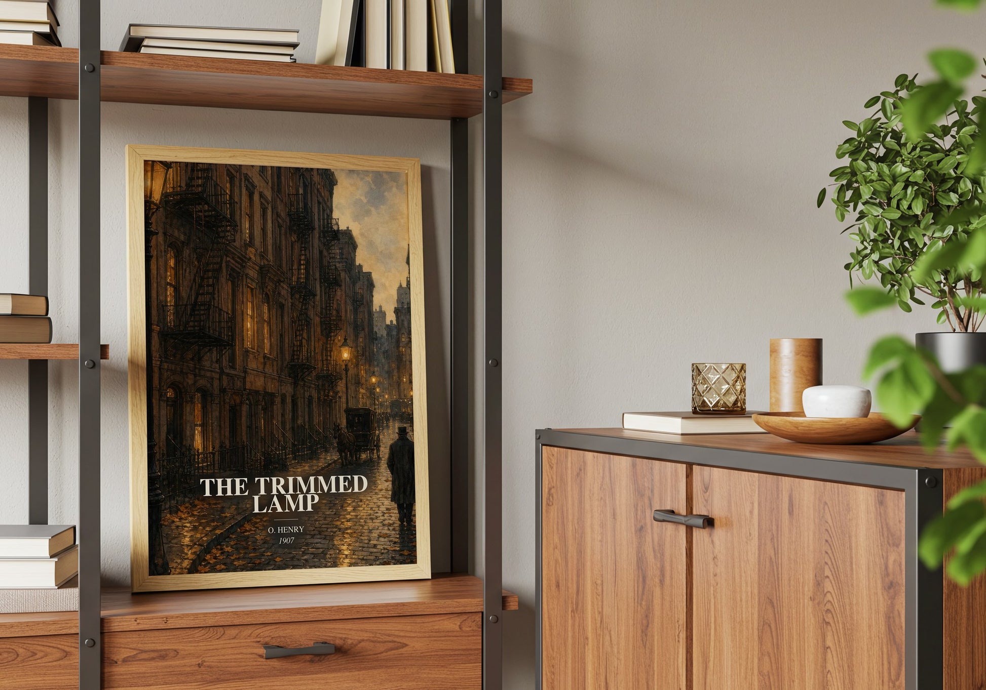 The Trimmed Lamp book watercolour illustration paper finish options – matte satin gloss