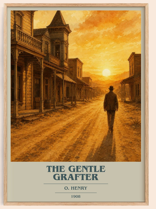 The Gentle Grafter Book Cover Poster by O. Henry