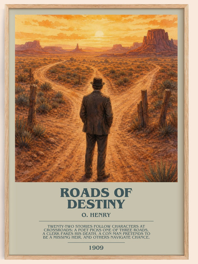 Roads Of Destiny Bookish Wall Art by O. Henry