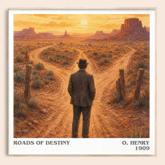 Roads Of Destiny Literary Art Print by O. Henry