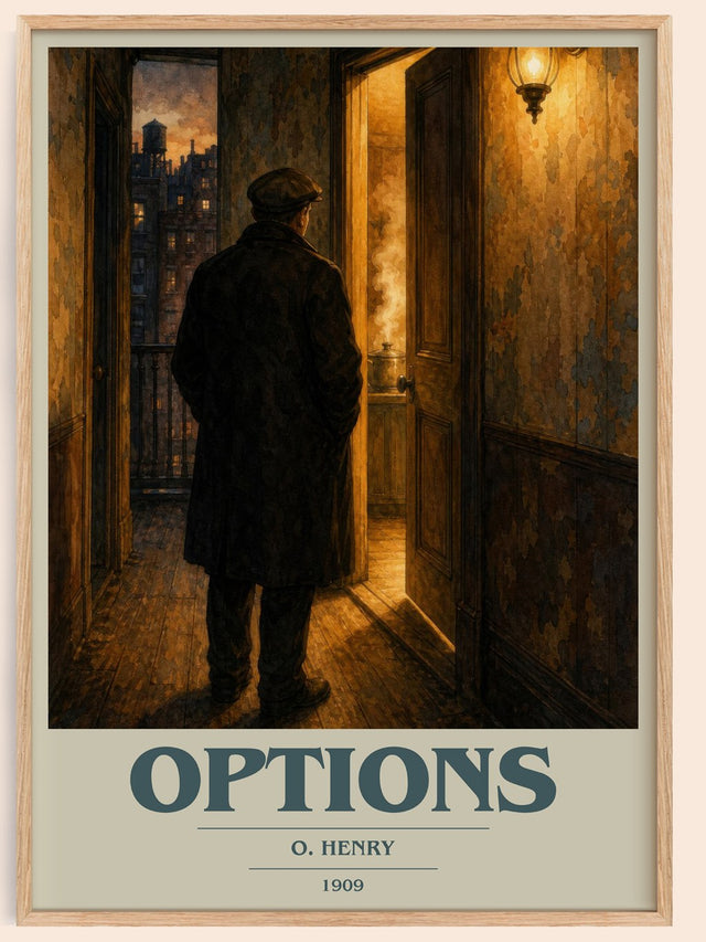 Options Book Cover Poster by O. Henry