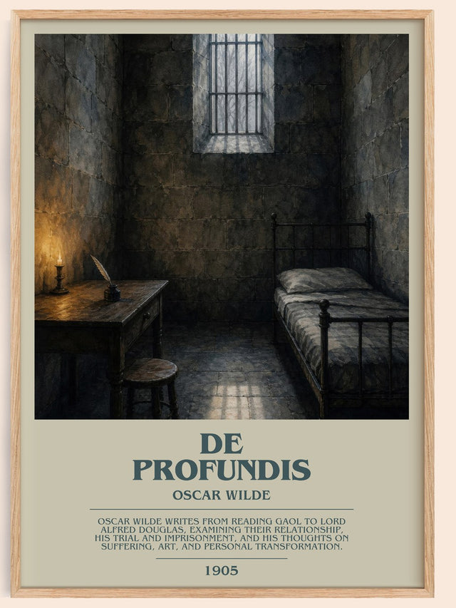 De Profundis Bookish Wall Art by Oscar Wilde