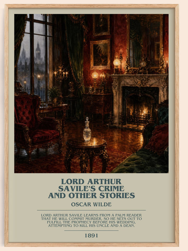 Lord Arthur Savile'S Crime And Other Stories Bookish Wall Art – O.