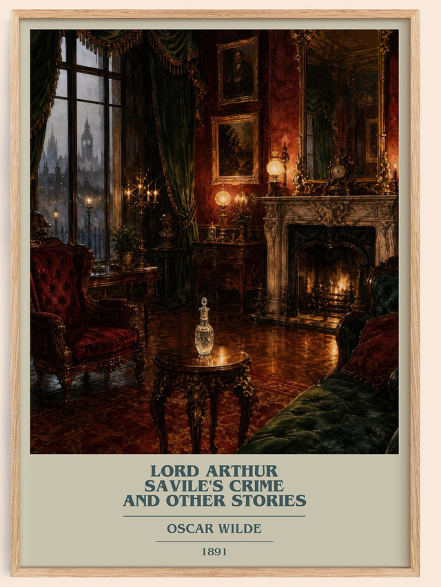 Lord Arthur Savile'S Crime And Other Stories Book Cover Poster – O.