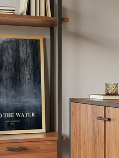 Into The Water book watercolour illustration paper finish options – matte satin gloss
