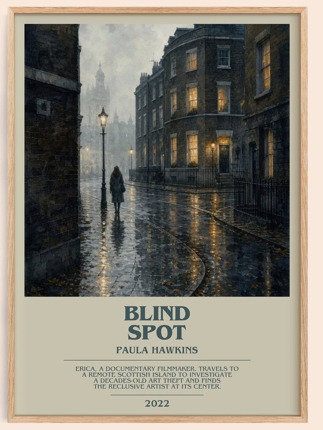 Blind Spot Bookish Wall Art by Paula Hawkins