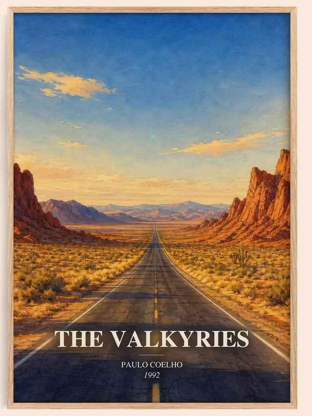 The Valkyries Book Watercolour Illustration by Paulo Coelho