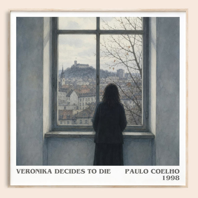 Veronika Decides To Die Literary Art Print by Paulo Coelho