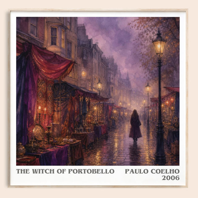 The Witch Of Portobello Literary Art Print by Paulo Coelho