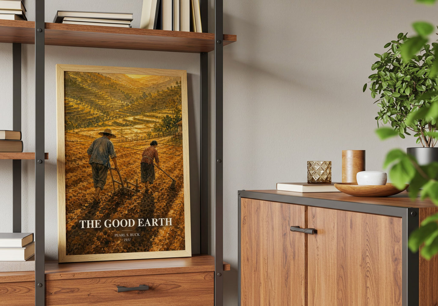 The Good Earth book watercolour illustration paper finish options – matte satin gloss