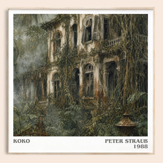 Koko Literary Art Print by Peter Straub