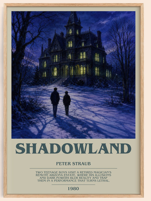Shadowland Bookish Wall Art by Peter Straub