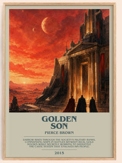 Golden Son Bookish Wall Art by Pierce Brown